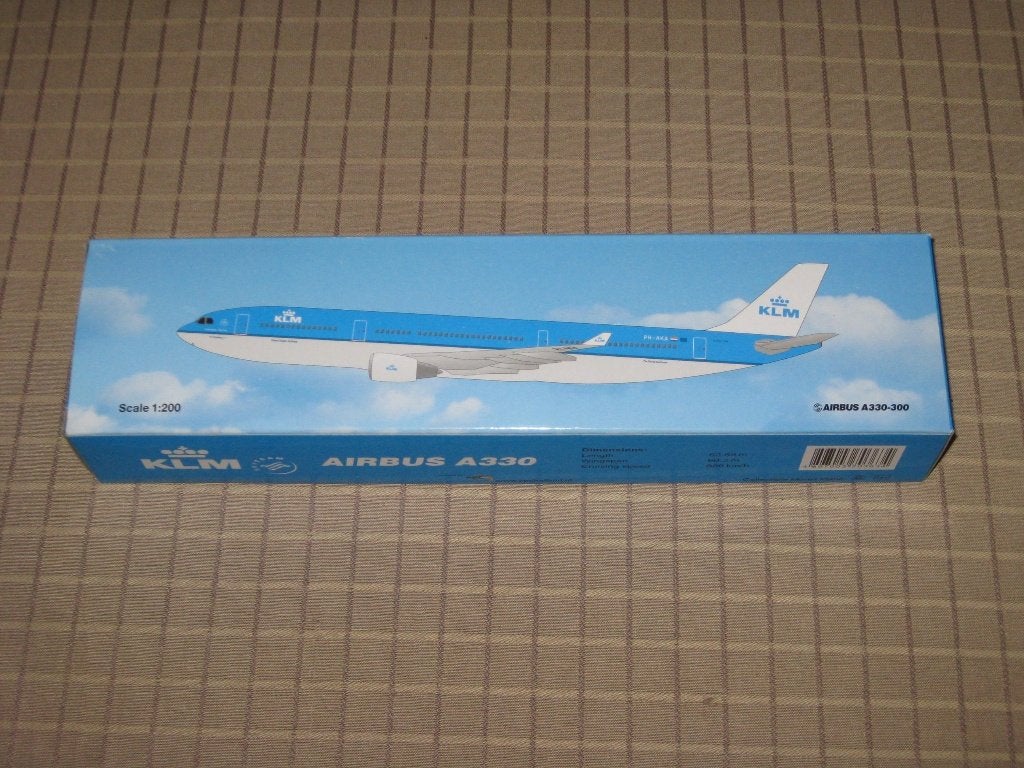 Schaalmodel 1:200 KLM Airbus A330-300, Verzamelen, Ophalen, Schaalmodel