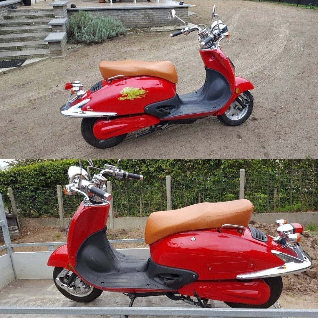 Scooter Ebretti klasse A, Fietsen en Brommers, Ophalen