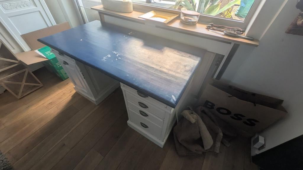 Vintage bureau, Ophalen of Verzenden
