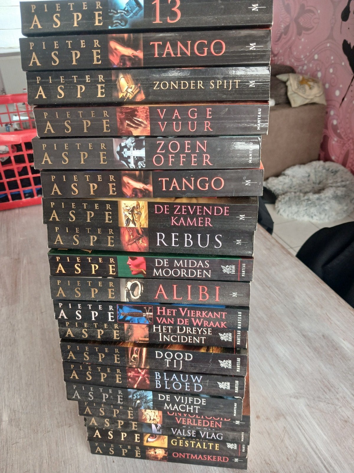 boeken Pieter aspe, Boeken, Ophalen, Zo goed als nieuw, Pieter aspe, Tv-serie