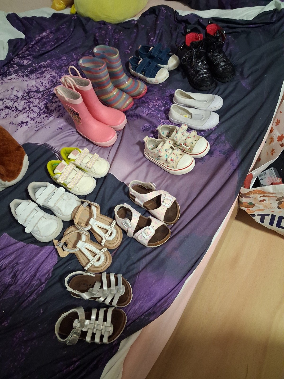 lot chaussures filles, Enlèvement, Utilisé