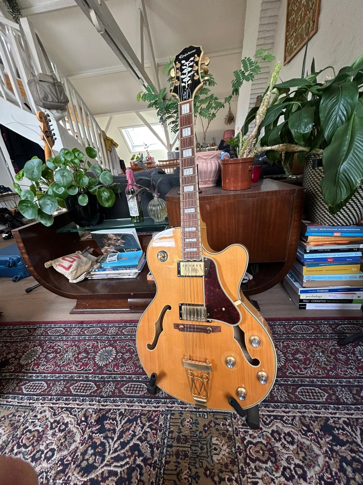Epiphone Joe Pass, Ophalen, Zo goed als nieuw, Semi-solid body, Epiphone