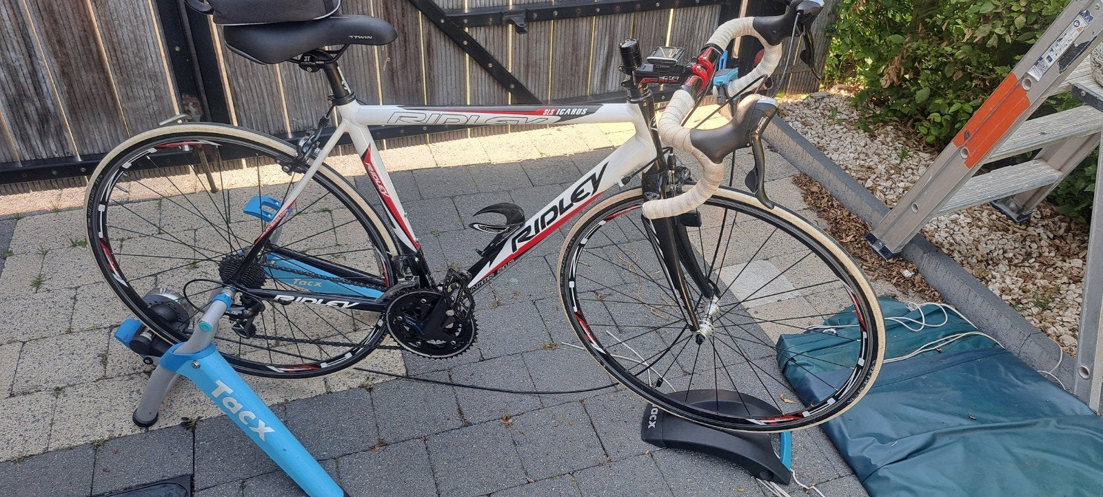 Racefiets Ridley sls igarus .en rollen Merk tack, Ophalen