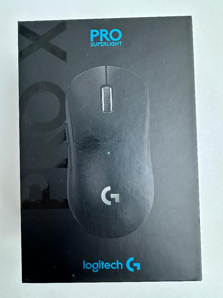 Logitech G Pro X Superlight V1 draadloze gamingmuis, Computers en Software, Ophalen, Rechtshandig, Muis, Gebruikt