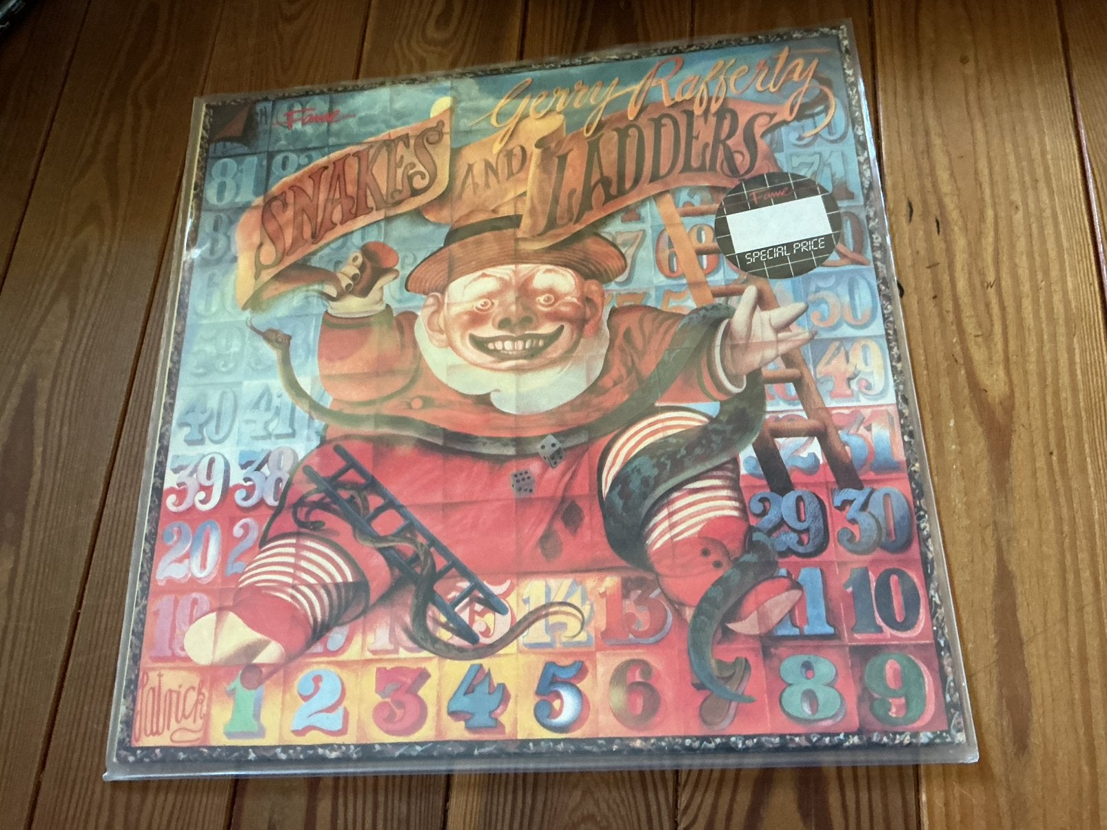 LP Gerry Rafferty - Snakes and ladders, Ophalen of Verzenden, Gebruikt, LP