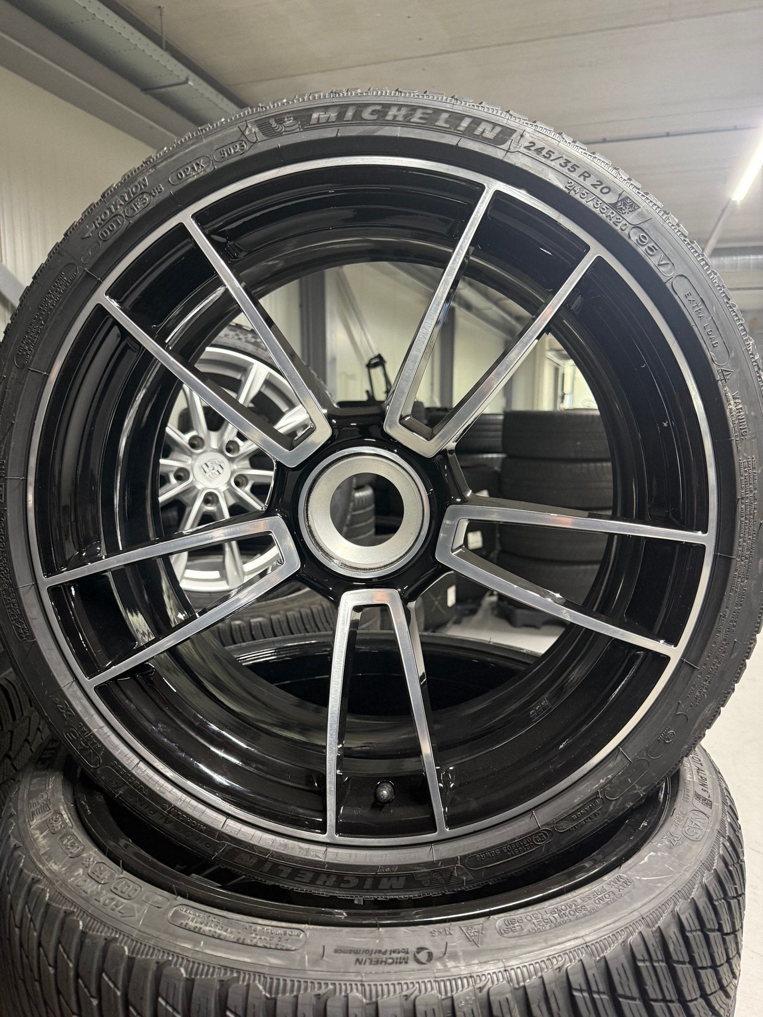 20 + 21 inch orig. Porsche 911 992 c2 c4 velgen winterbanden, -, -, Banden en Velgen, Nieuw