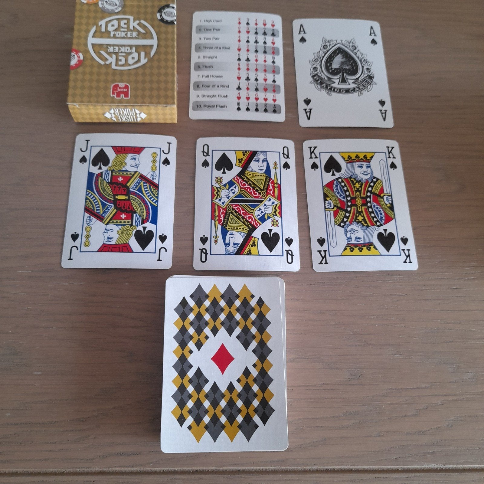 Speelkaarten Tock Poker - Jumbo., Verzamelen, Ophalen of Verzenden, Speelkaart(en)