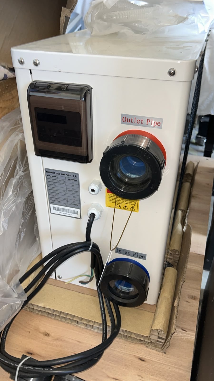 Nouvelle pompe à chaleur pour piscine Alterpower AP-SHP04N, Enlèvement, Comme neuf