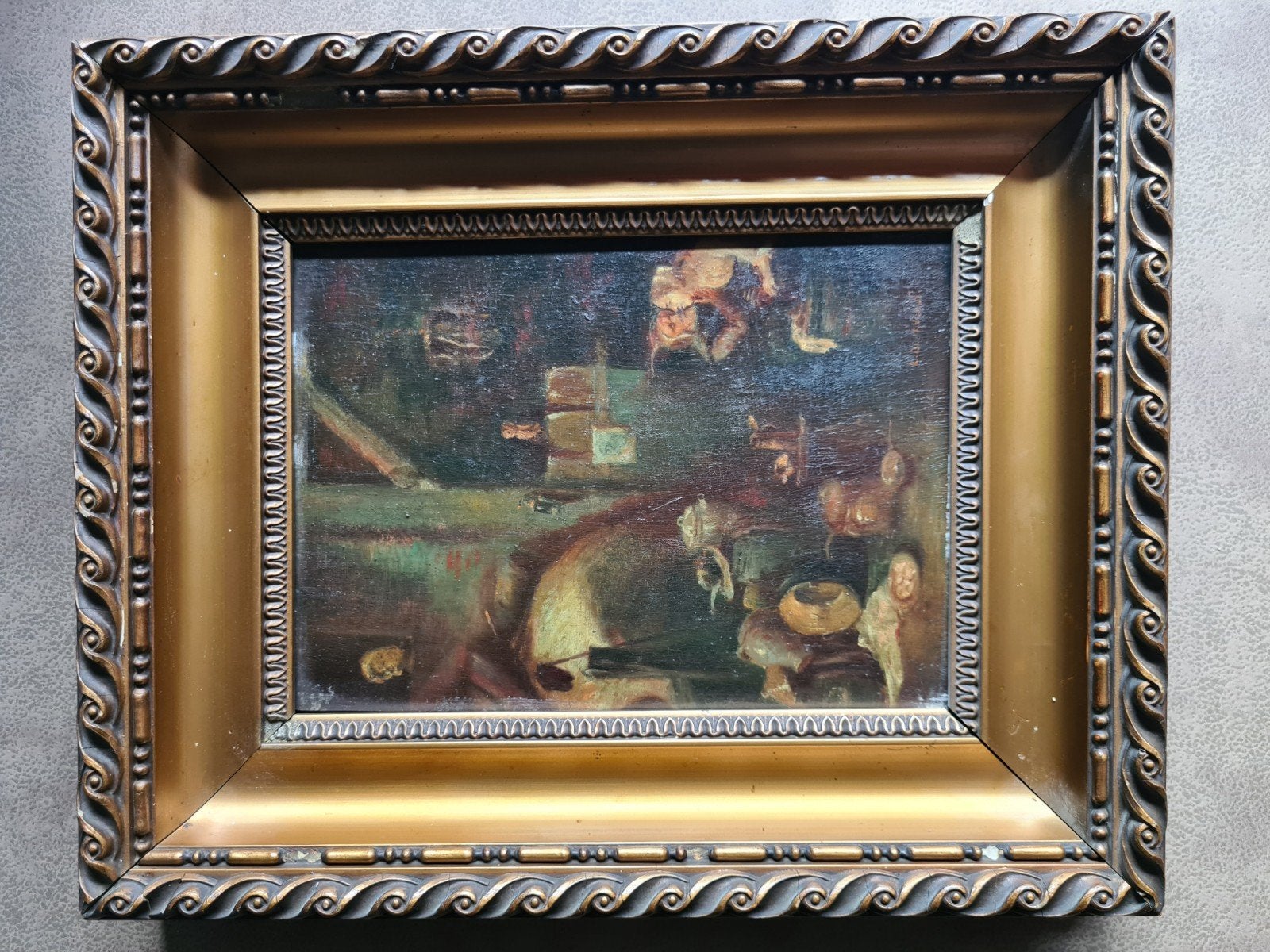 zeer oud, mooi schilderij, Ophalen, Klassiek, Paneel