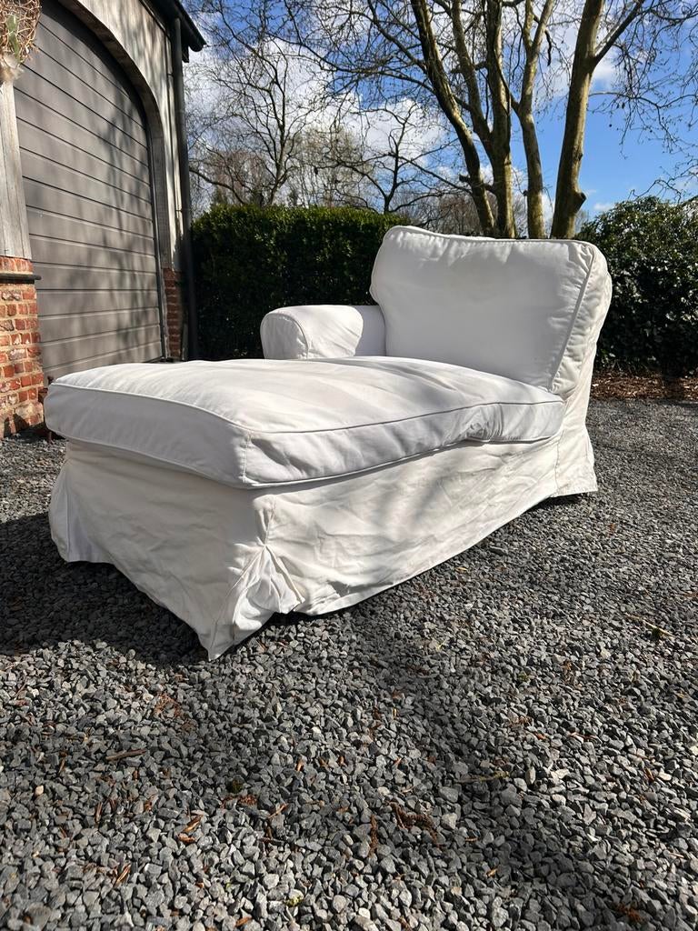 Lounge zetel IKEA moet nu weg verlaagde prijs weinig gebrui, Ophalen, Gebruikt, Eenpersoons, Rechte bank