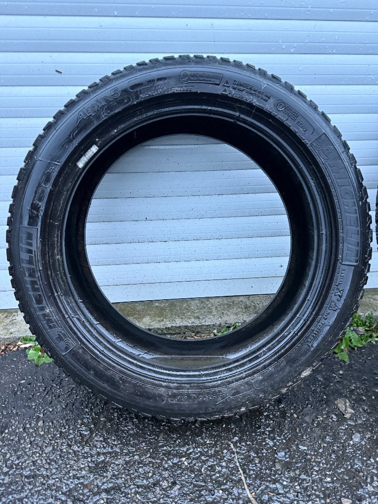 4 pneus hiver 185/50R16 MICHELIN, Pneus hiver, 16 pouces, 185 mm, Pneu(s)