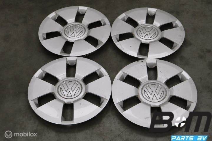 Set 14 inch wieldoppen VW Up! 1S0601147, Autos : Pièces & Accessoires, Pneu(s), Utilisé