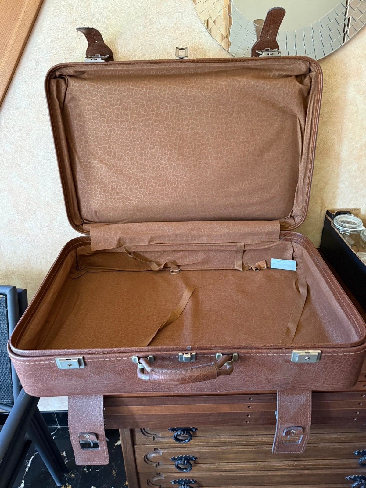 Gratis vintage koffer, Ophalen, Zo goed als nieuw