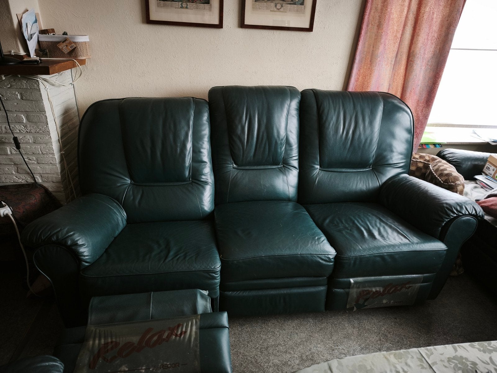 Zetel relax in goed in staat, Ophalen