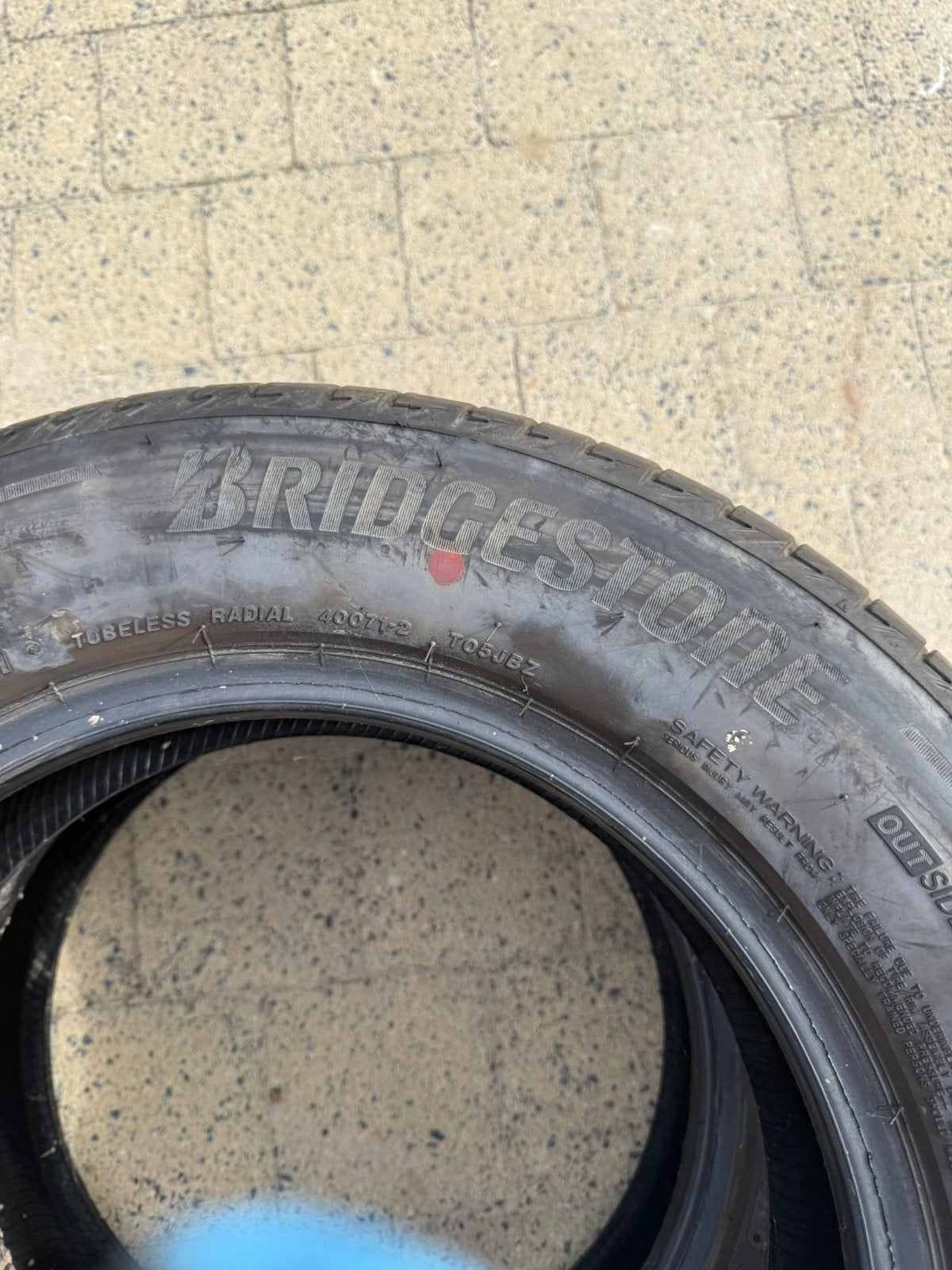 2 pneu ete bridgestone 185 65 15, 15 pouces, Pneus été, 185 mm, Pneu(s)