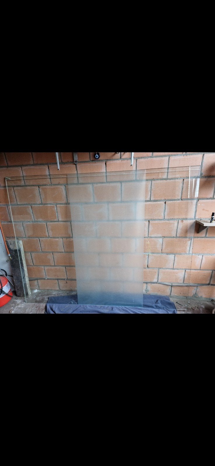 Douche scherm, Ophalen