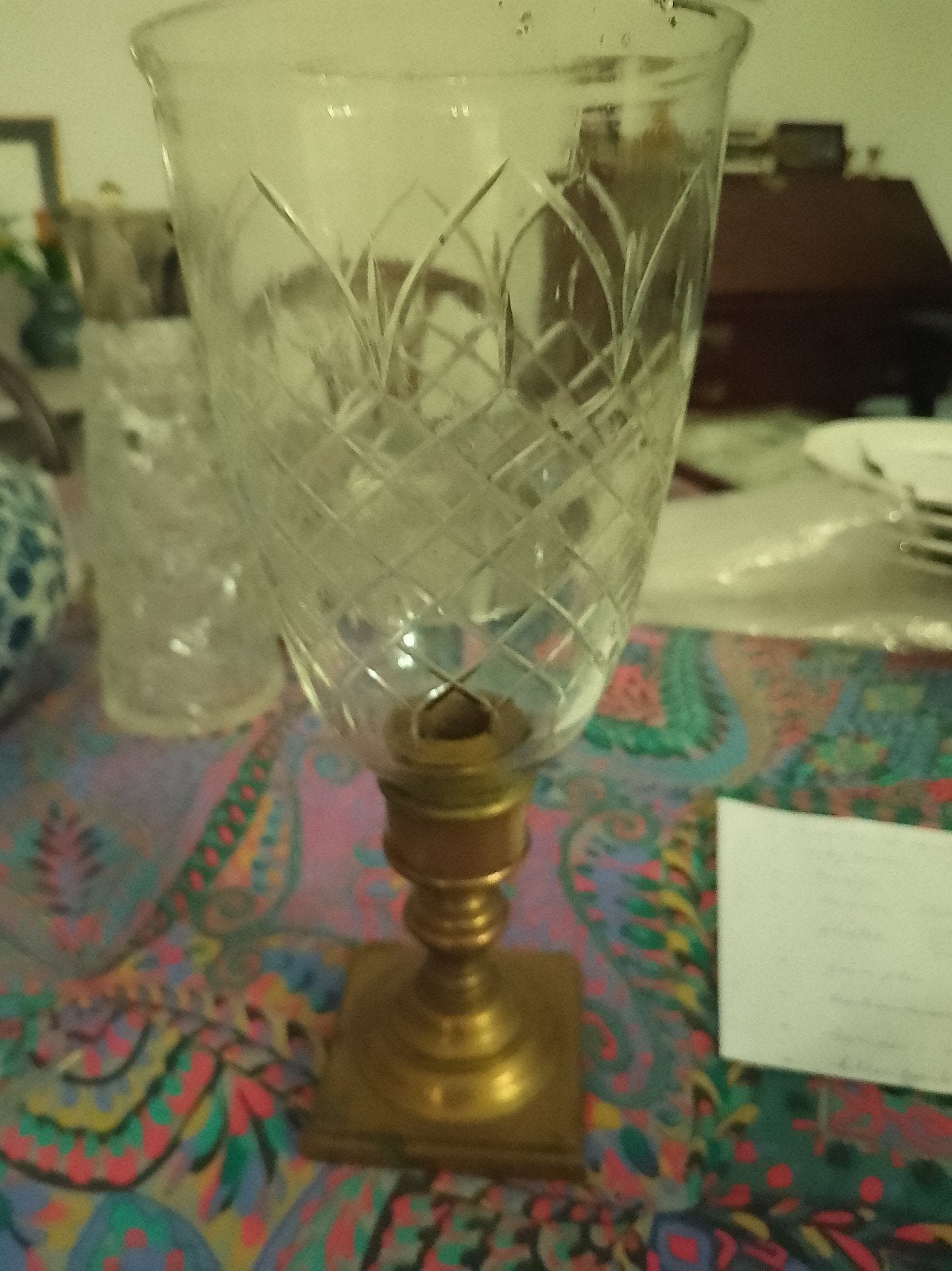 windlicht, Ophalen, Glas