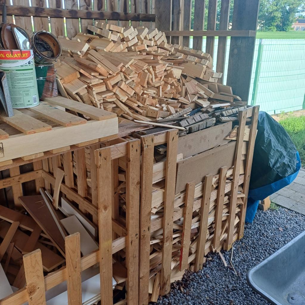 Stook hout, Tuin en Terras, Brandhout, Ophalen