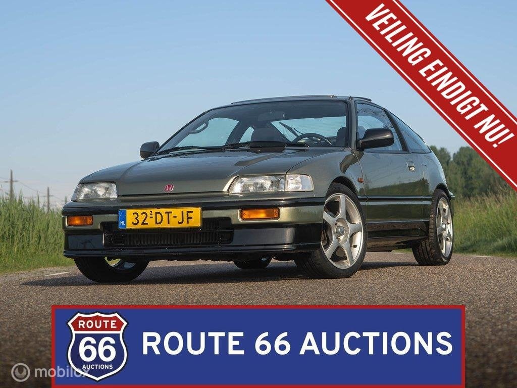 Honda CR-X | 1991 | Route 66 Auctions, Autos, Achat, Entreprise, Boîte manuelle, Autre carrosserie