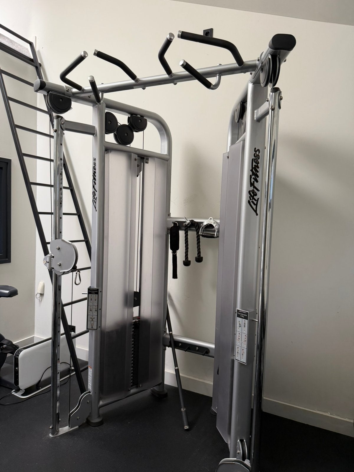 Life Fitness Sigture Line Adjustable Cable Pulley, Ophalen, Gebruikt, Armen