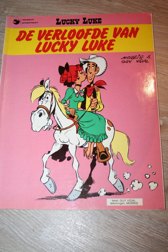 strip Lucky Luke, Eén stripboek, Ophalen of Verzenden, Gelezen, Vidal
