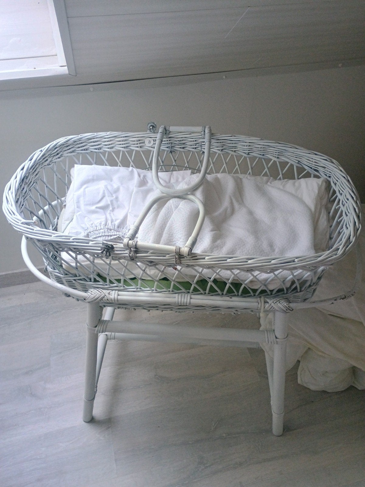 rieten  wieg, Kinderen en Baby's, Ophalen