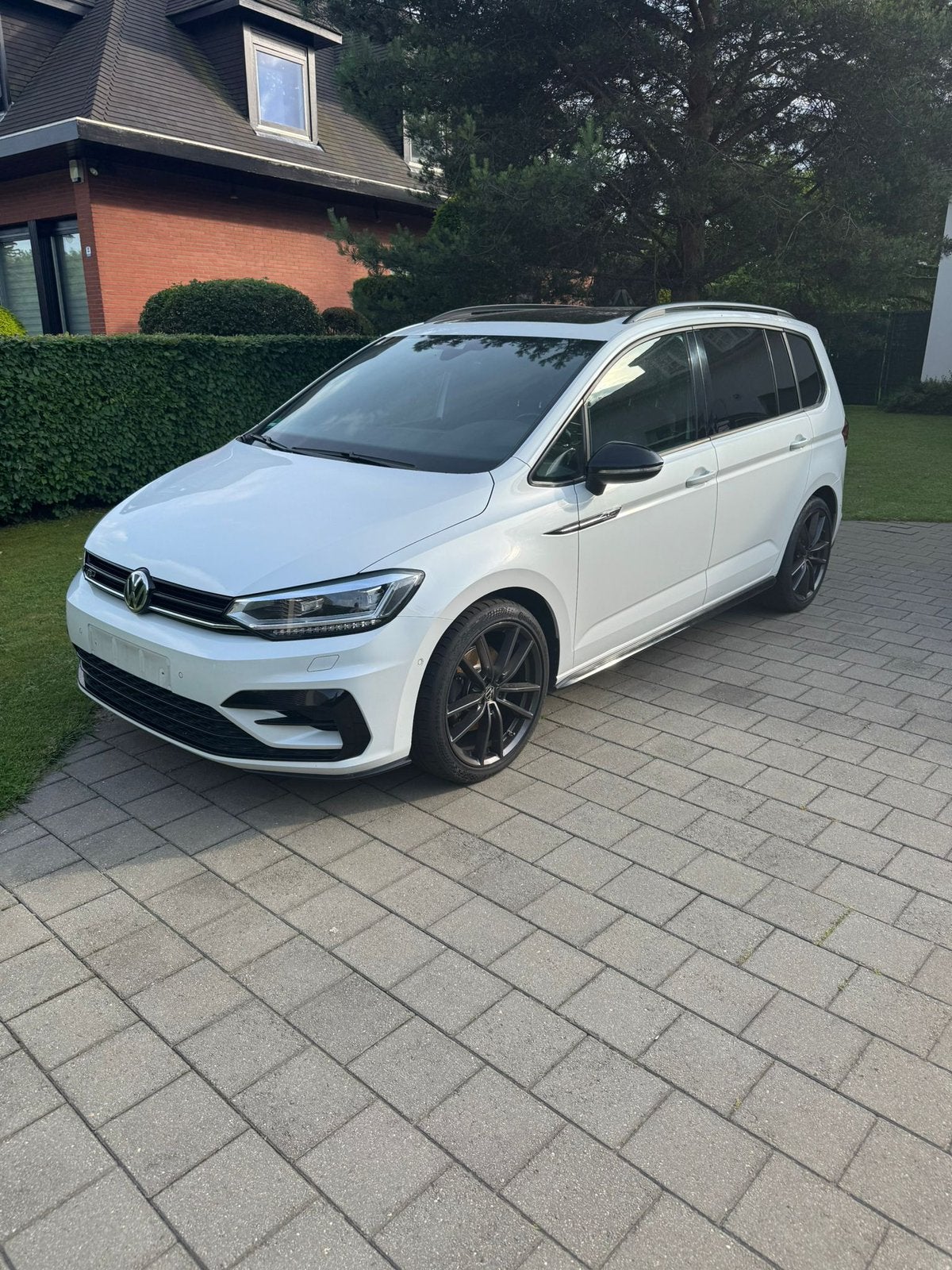 VW TOURAN 2020 2.0 TDI R-LINE 150cv FULL FULL OPTIONS, Cuir, Achat, Noir, 5 portes