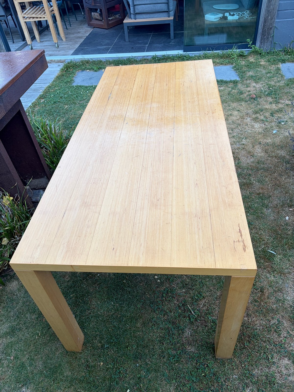 Bureau/Eettafel 180x80 - GRATIS - vandaag ophalen!, Maison & Meubles, Bureaux, Enlèvement, Utilisé