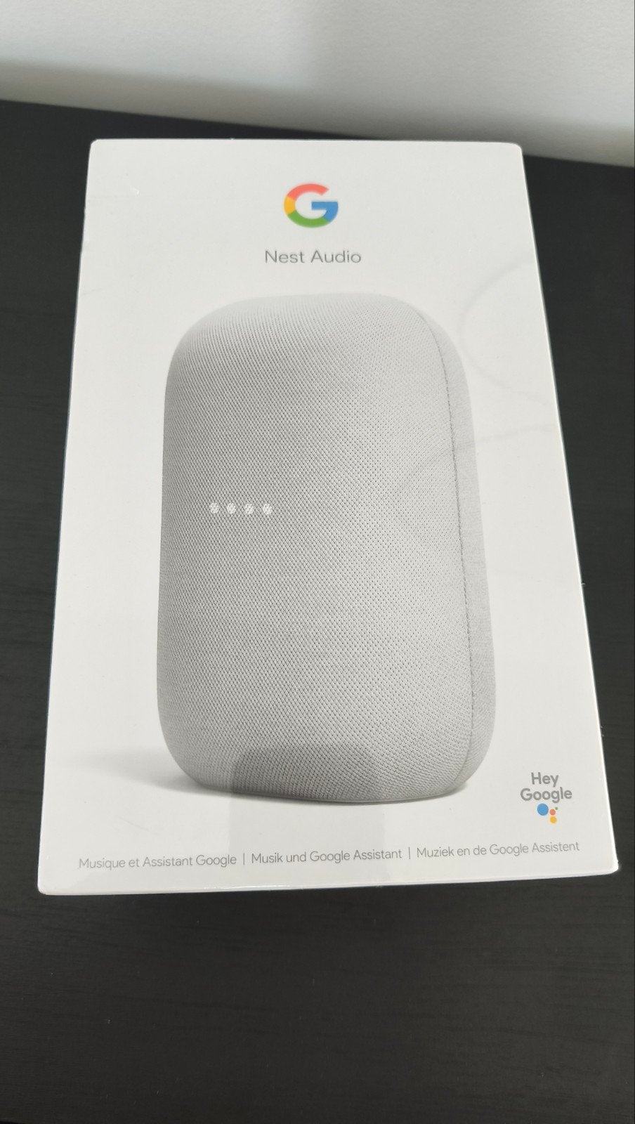 Google Nest Audio. Splinternieuw en geseald., Audio, Tv en Foto, Luidsprekerboxen, Ophalen, Nieuw, Google