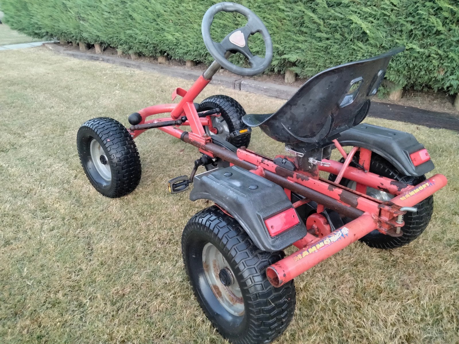 Gocart, version plus lourde., Enlèvement