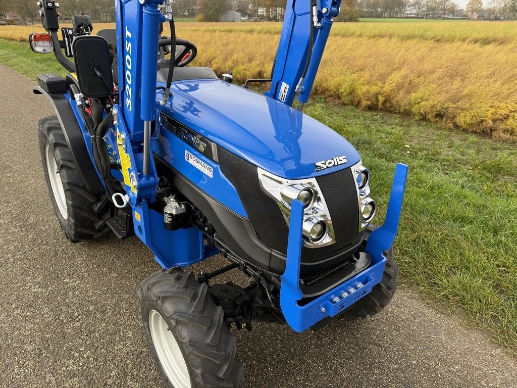 Solis minitractor NIEUW met frontlader / brede agribanden, Neuf, Autres marques, Jusqu'à 2500