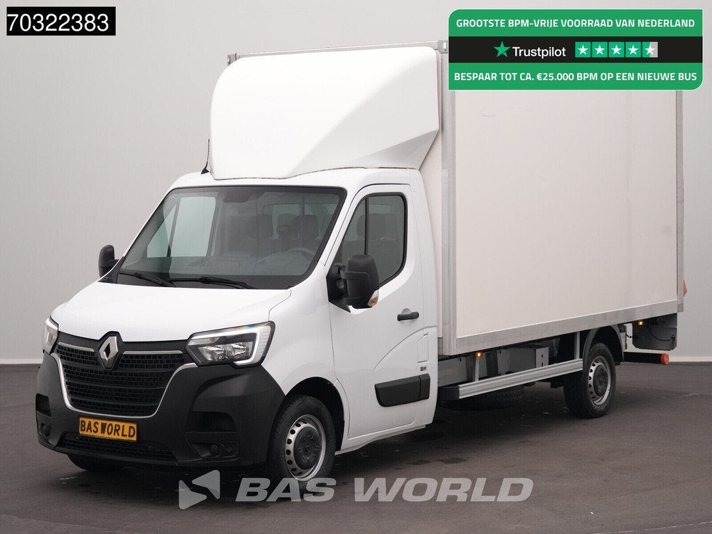 Renault Master 145PK Laadklep Bakwagen LED Navi Airco Cruise, Auto's, Stof, Gebruikt, 4 cilinders, Renault