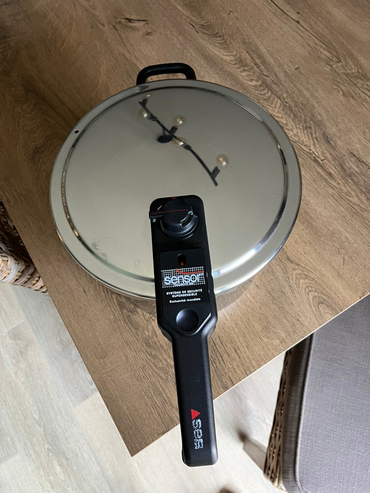 Snelkoker Seb, Huis en Inrichting, Ophalen, Gebruikt, Overige merken, Inox
