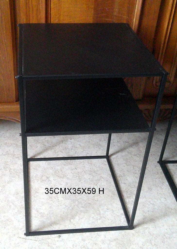 VEND 1 CONSOLE EN  FER, Maison & Meubles, Comme neuf, Enlèvement, Métal, Classique