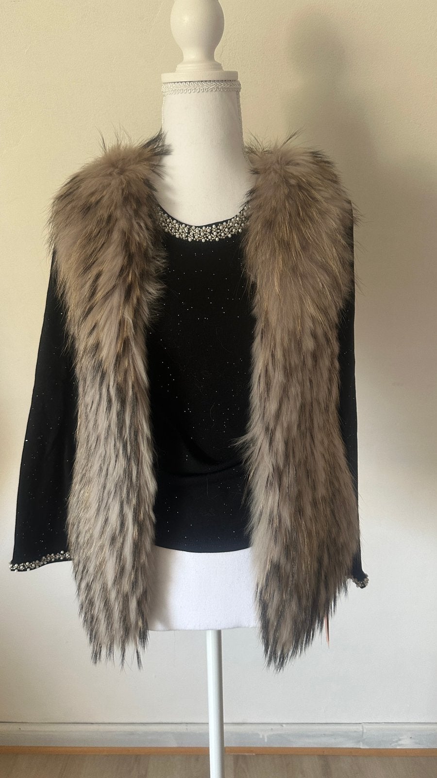 Manteau en fourrure véritable, Vêtements | Femmes, Blousons sans Manches, Enlèvement ou Envoi, Neuf, Taille 36 (S), Gris