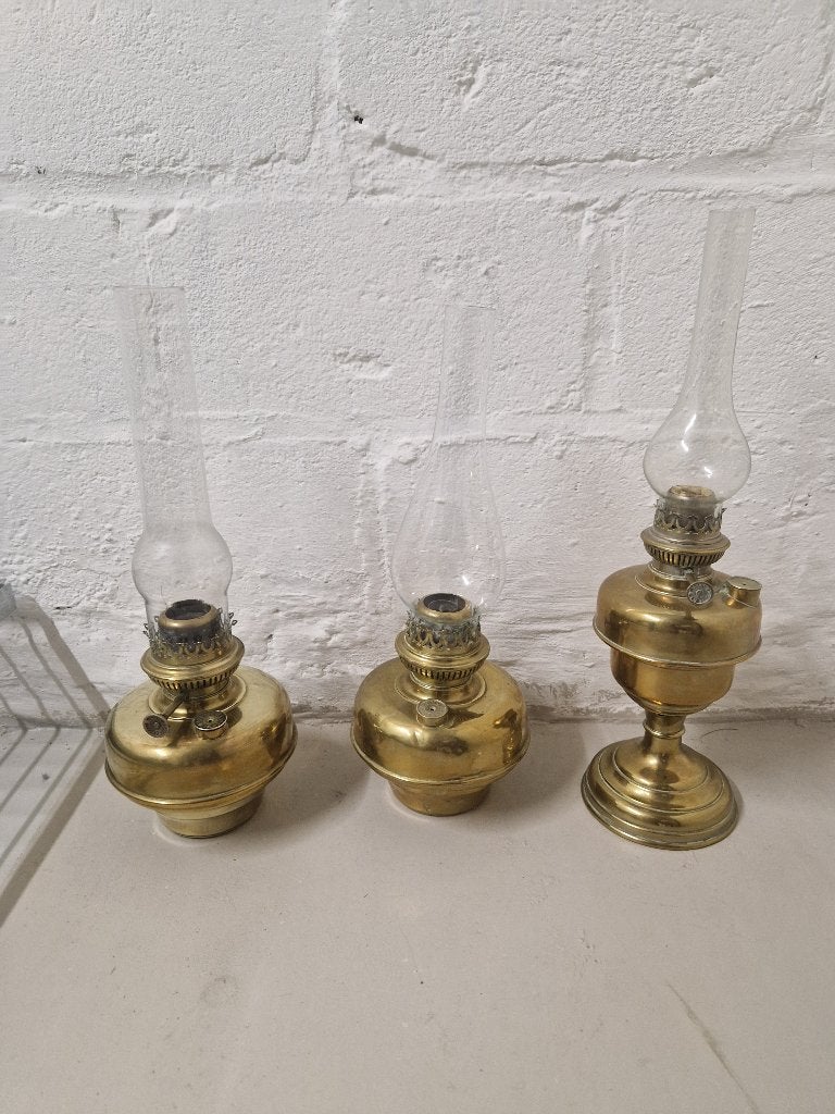 Lot koperen olielampen, Ophalen