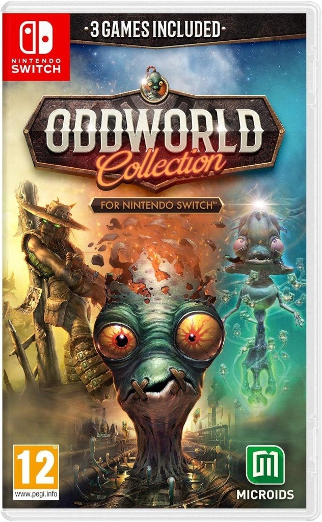 oddworld collection jeu nintendo switch, Ophalen, Zo goed als nieuw