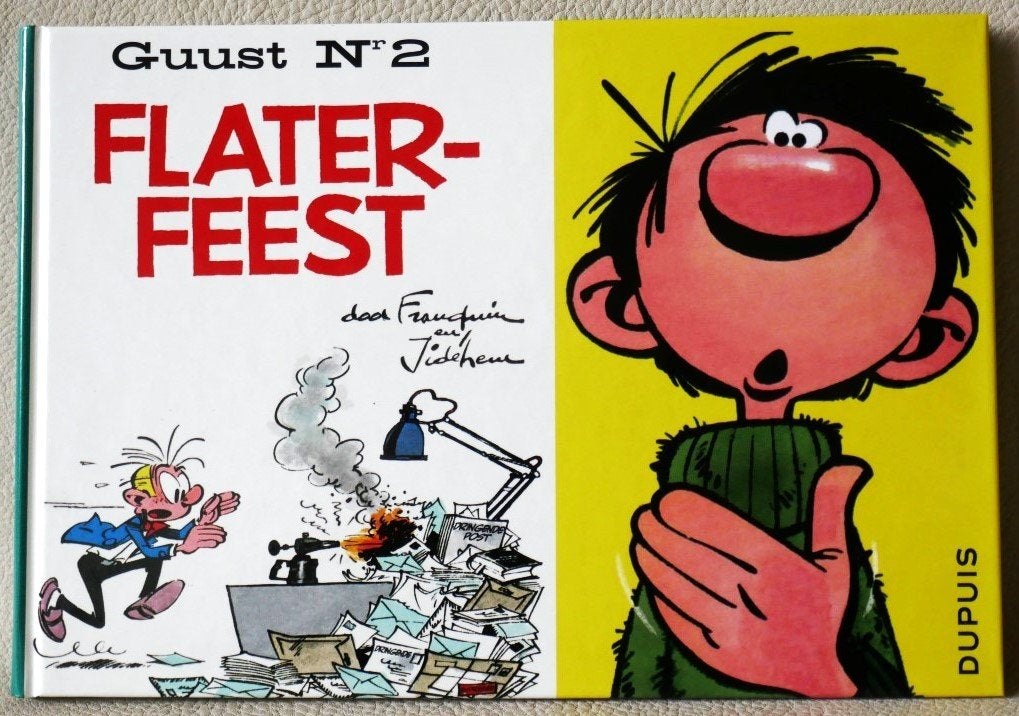 GUUST  FLATER (oblong HC) 4 strips, nieuw, Ophalen