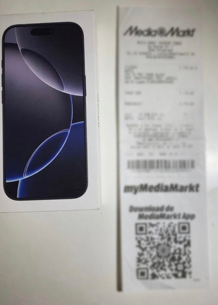 iPhone 16 Pro 128 Go, Télécoms, IPhone 16 Pro, 128 GB, Comme neuf, Enlèvement