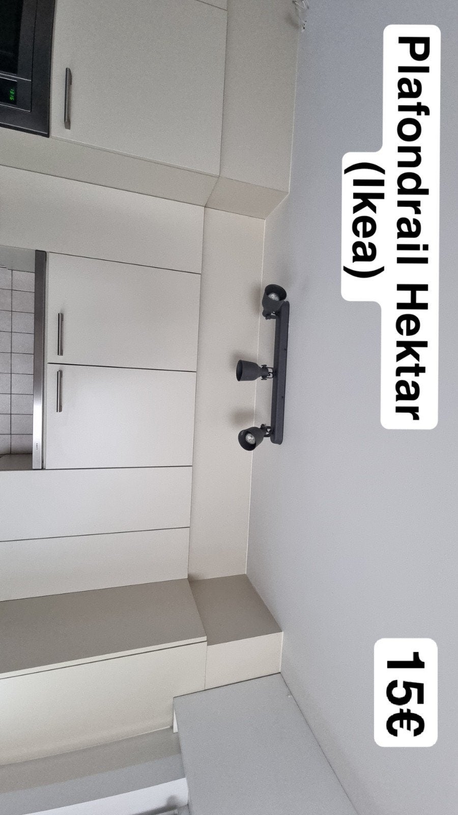 Plafondrail Hektar (Ikea), Huis en Inrichting, Ophalen