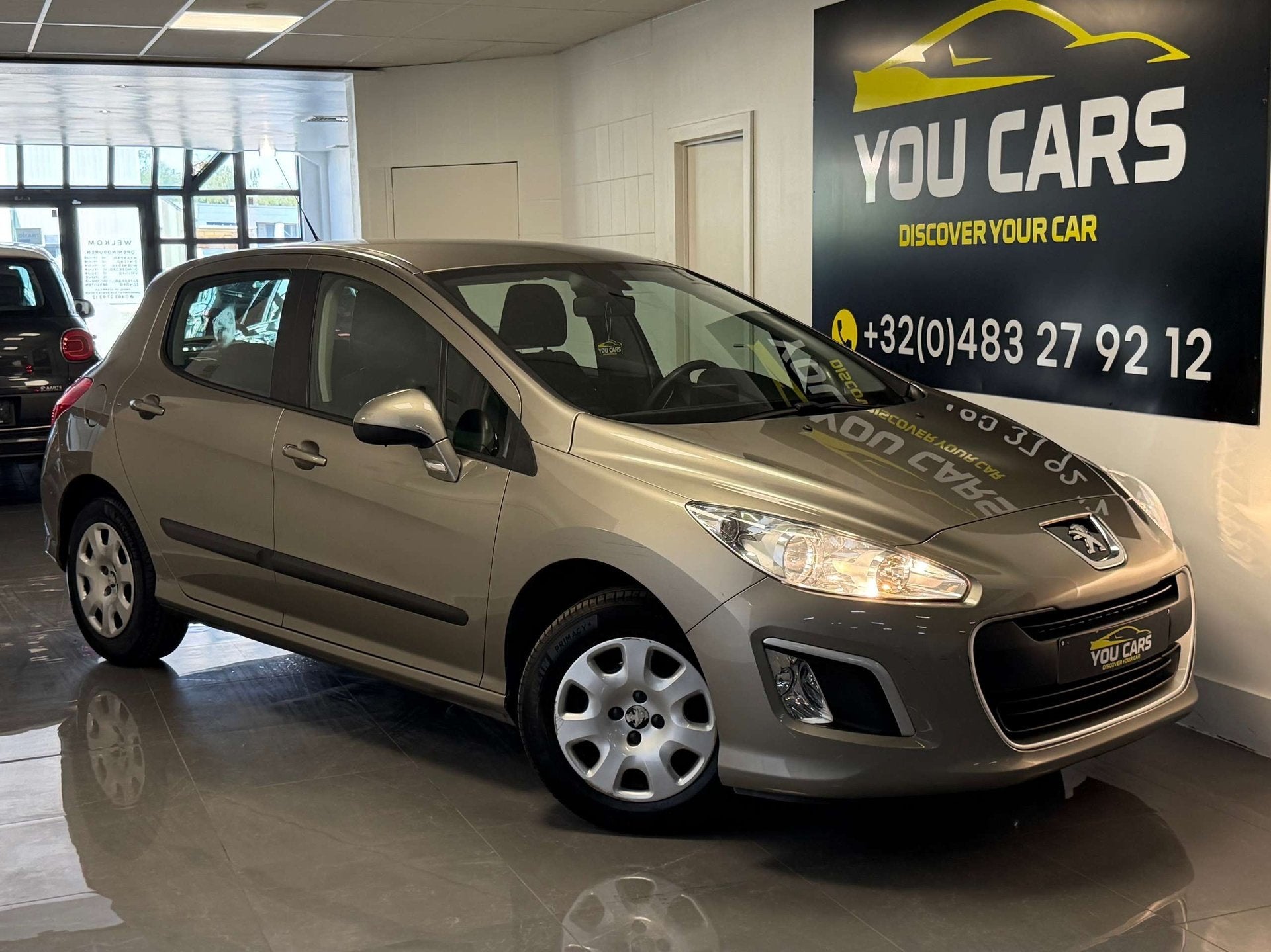 Peugeot 308 1.4i Access 1 Jaar Garantie, Auto's, Parkeersensor, Stof, Gebruikt, Zwart