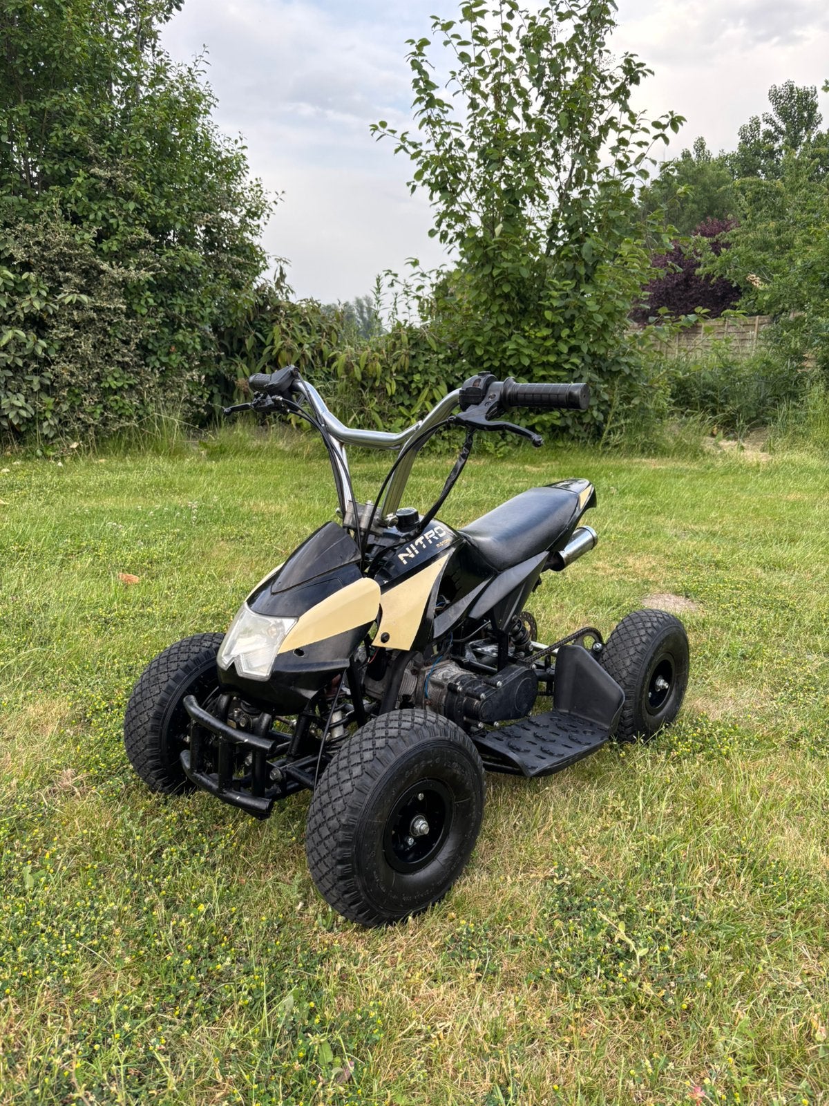 Pocket Quad 49cc Nitro – Volledig nagekeken – Start direct, Ophalen, Overige typen, 49 cc, Zo goed als nieuw