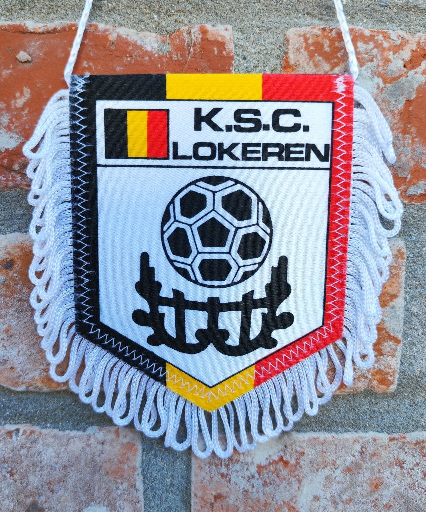 ksc lokeren jaren 1980s vaantje vaandel wimpel vlagje, Divers, Enlèvement ou Envoi, Comme neuf