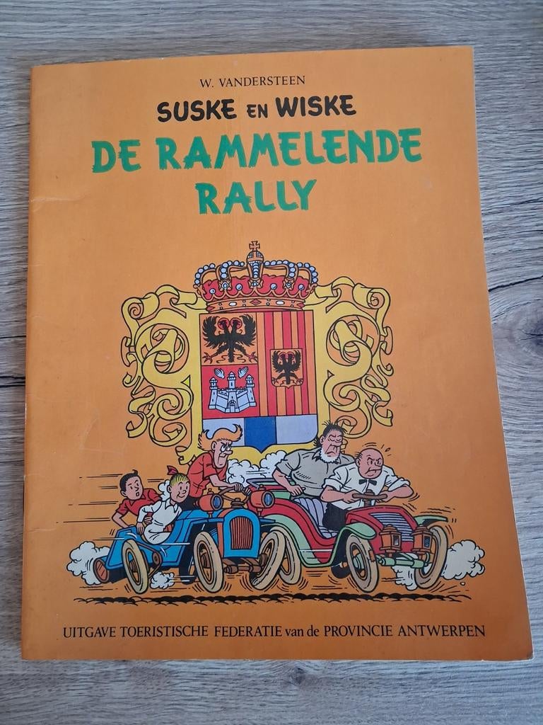Suske en Wiske : de rammelende rally, Boeken, Verzenden