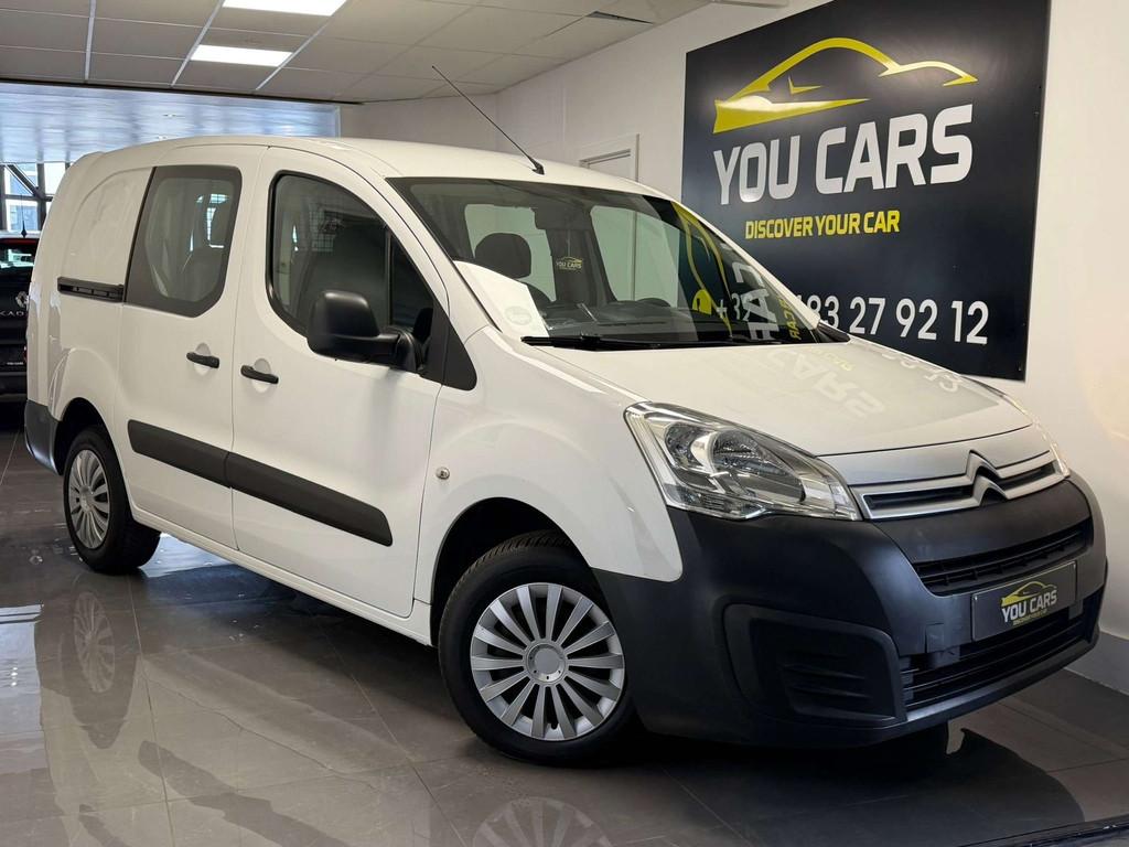 Citroen Berlingo 1.6 BlueHDi L1 Dubbel cabine, https://public.car-pass.be/vhr/3ab67d72-7bf0-4f78-9113-633cf169d91e, Gebruikt, Overige carrosserie