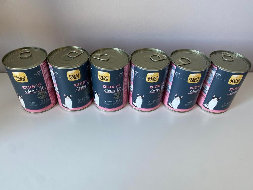 Select gold kitten kip 6x400 gram, Dieren en Toebehoren, Ophalen of Verzenden, Kat
