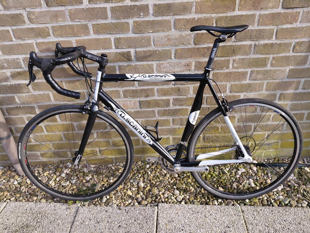 U Scanini racefiets - grotere maat - geprofileerd frame., Ophalen, Gebruikt