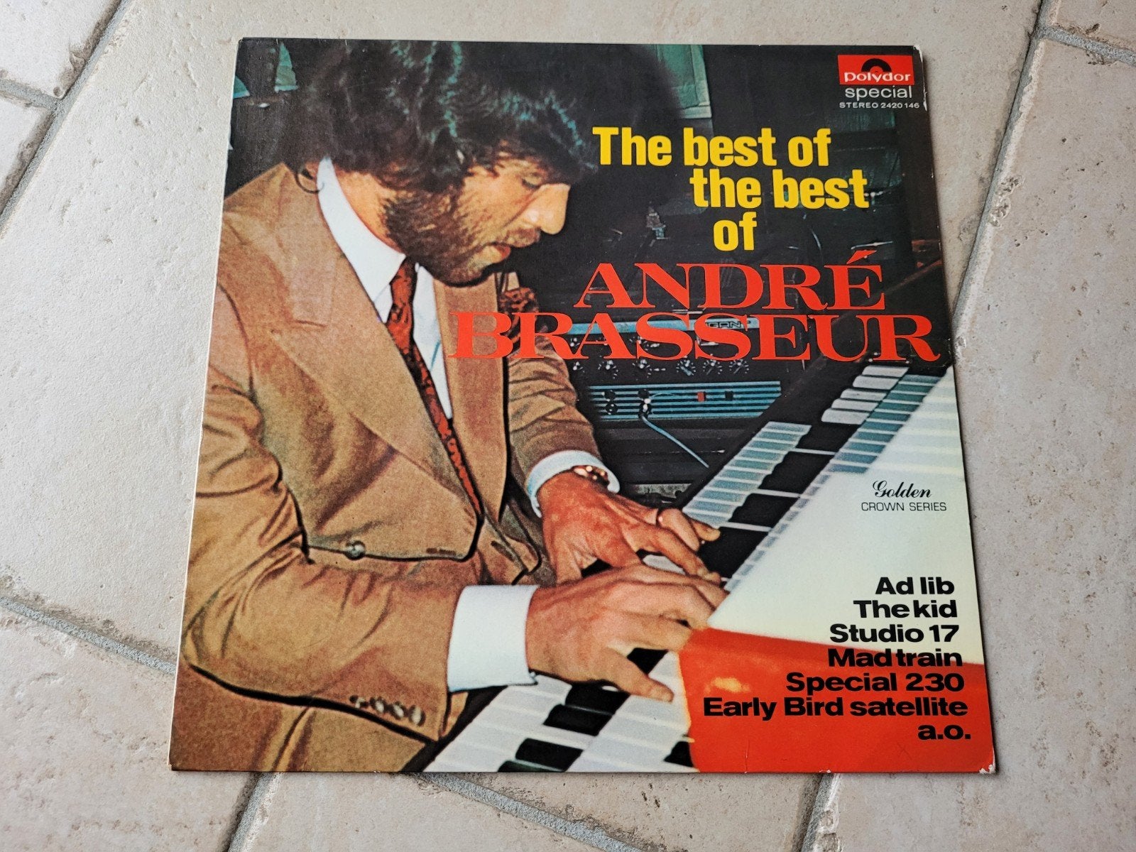 Vinyl The best of the best of André Brasseur, CD & DVD, Enlèvement ou Envoi, Utilisé