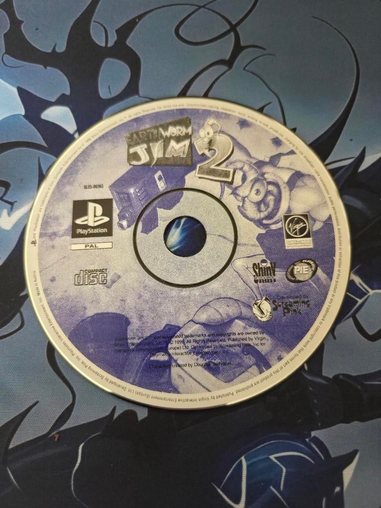 Earthworm Jim 2 - Disc only PAL PS1, Ophalen