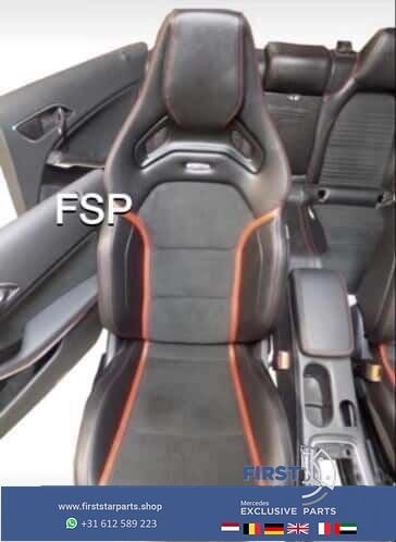 AMG Kuipstoelen Mercedes W176 W117 W156 Performance Stoelen, Utilisé, -, -, Enlèvement ou Envoi